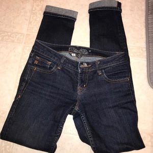 Dark wash jeans